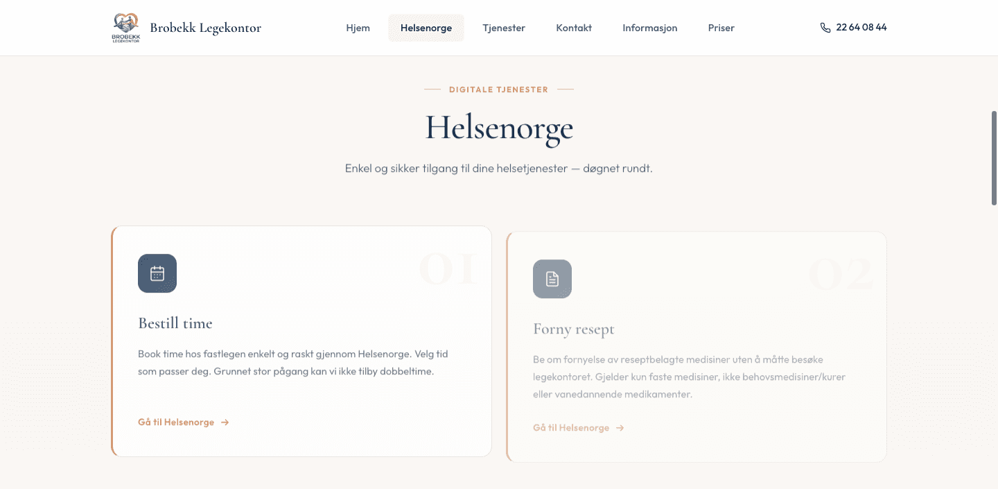 Brobekk Legekontor — seksjon 2