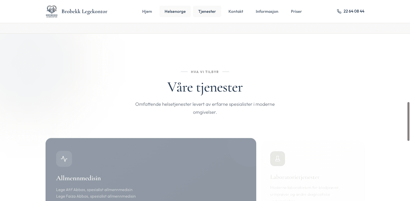 Brobekk Legekontor — seksjon 3