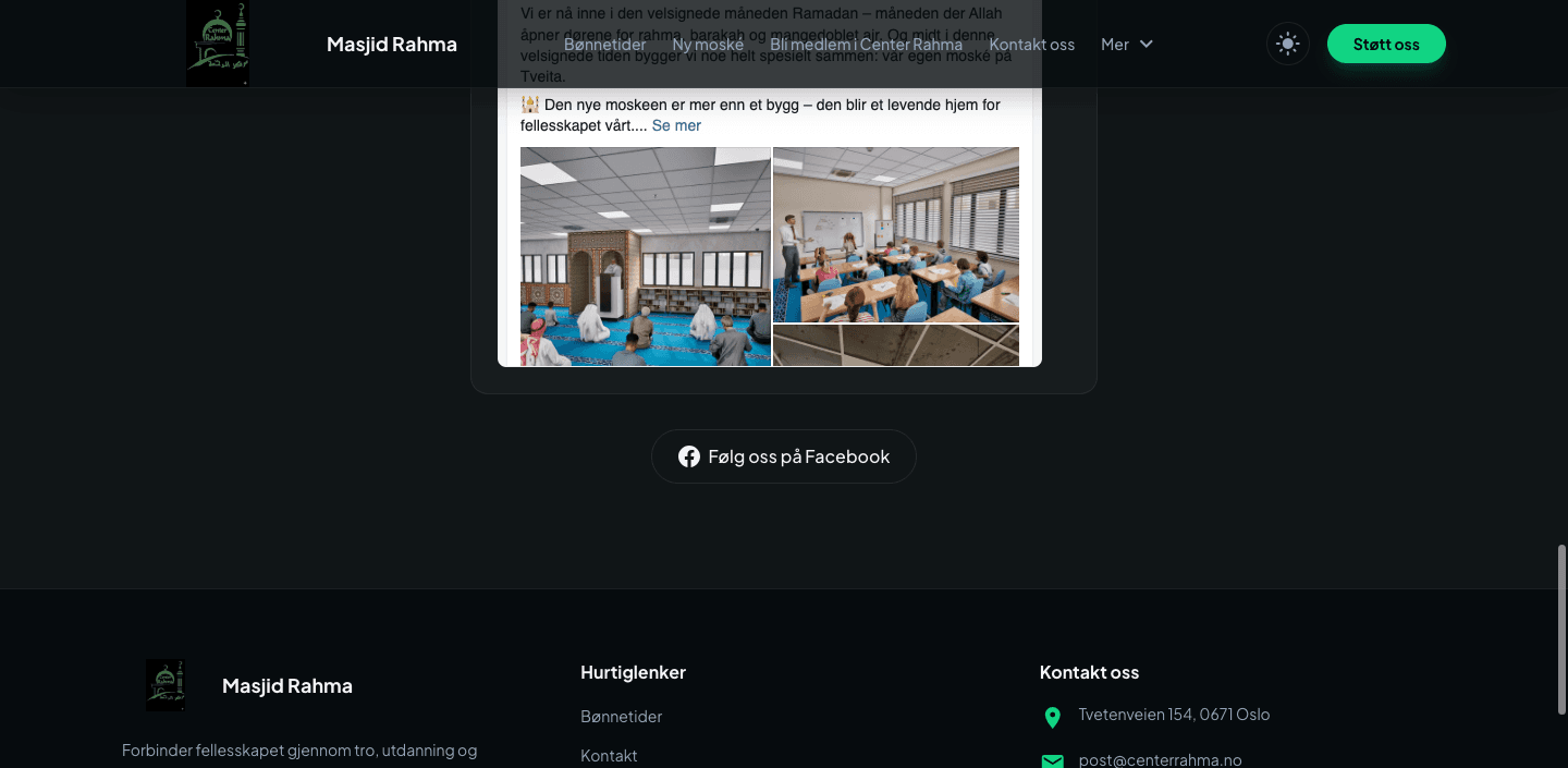 Center Rahma — seksjon 3