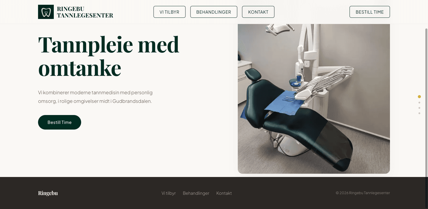 Ringebu Tannlegeklinikk — seksjon 2